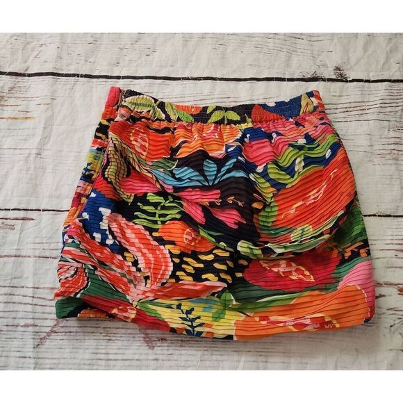 Rococo Sand Tropical Mini Skirt Size Small - Picture 3 of 6